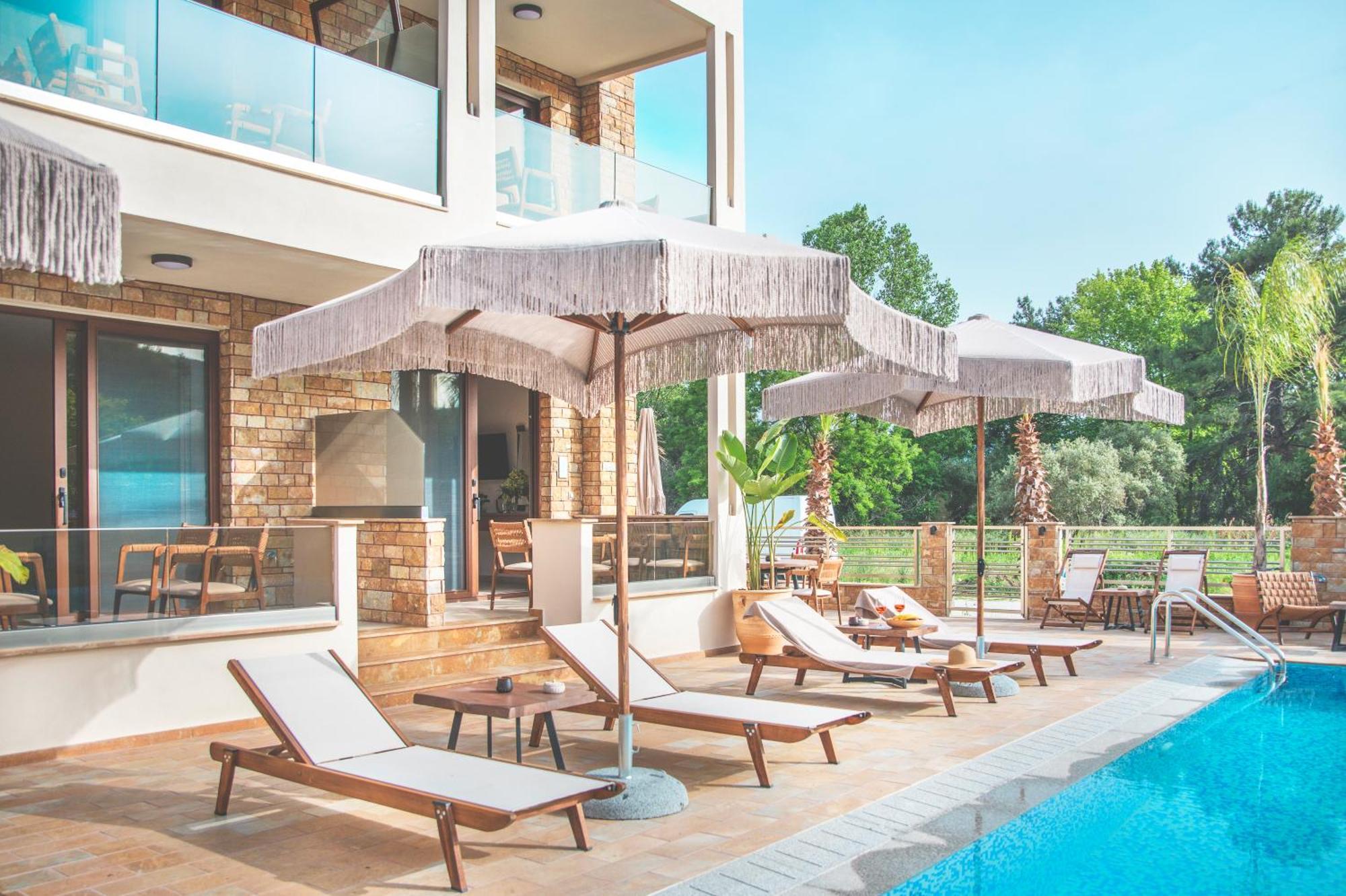 Porto Fino Apartment Asproválta Luaran gambar