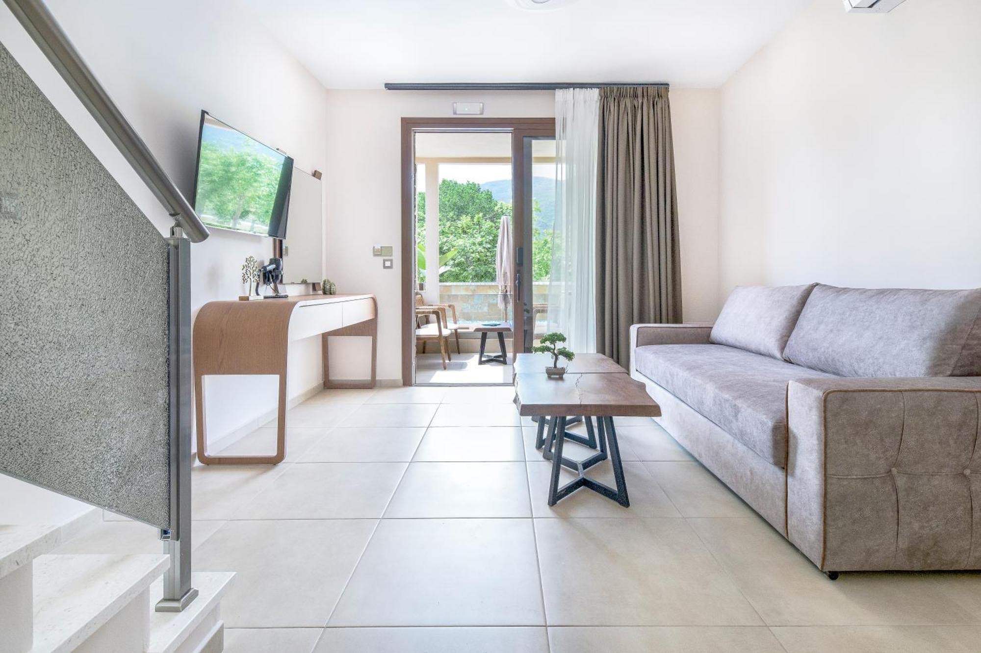 Porto Fino Apartment Asproválta Luaran gambar